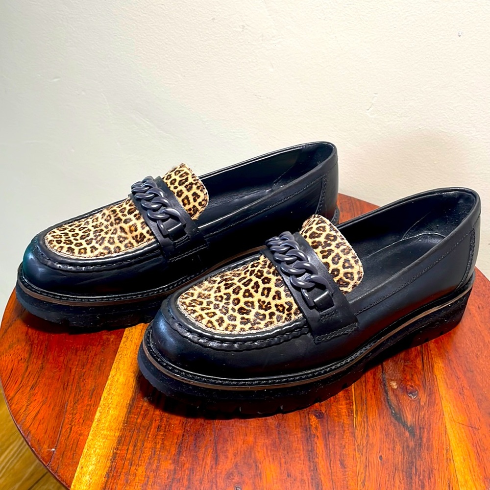 CLARK’S Leopard Wedge NEW!!!